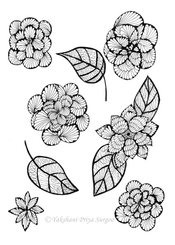 Doodle Coloring Page 2