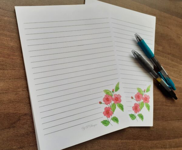 Flower Notepad A5 - Image 3