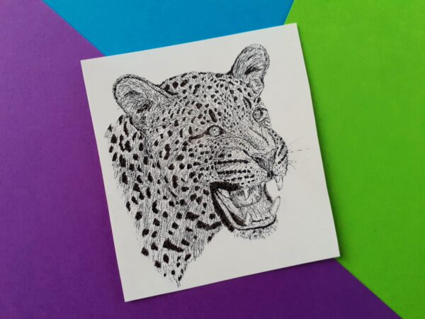 Leopard Sticker